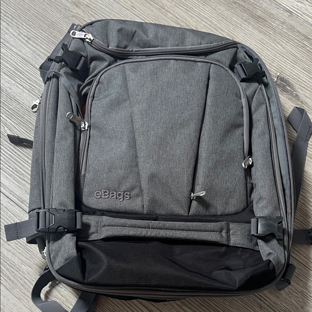 eBags Gray Travel Backpack